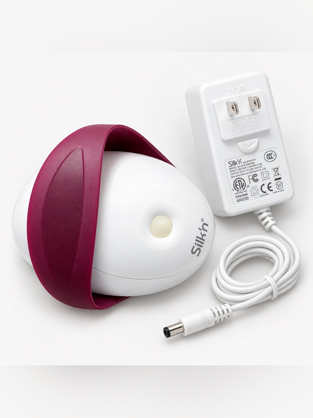 Silk’n Silhouette Body Contouring Cellulite Reduction Device White Pink